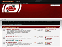 Tablet Screenshot of forumishqiptar.com